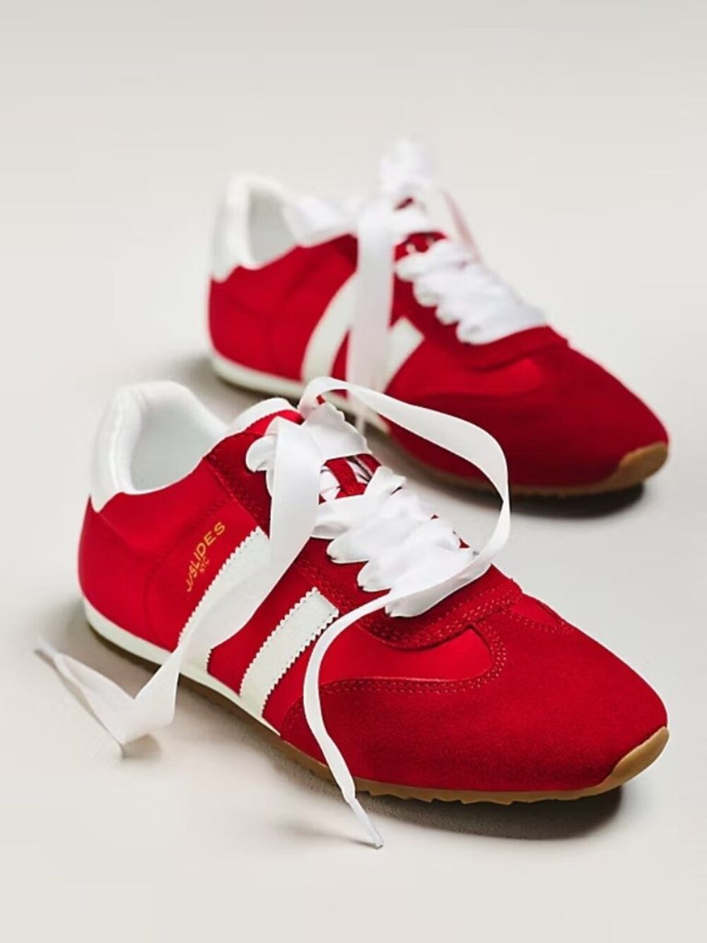 J Slides Peggy Sneakers size 7 new in box red color
